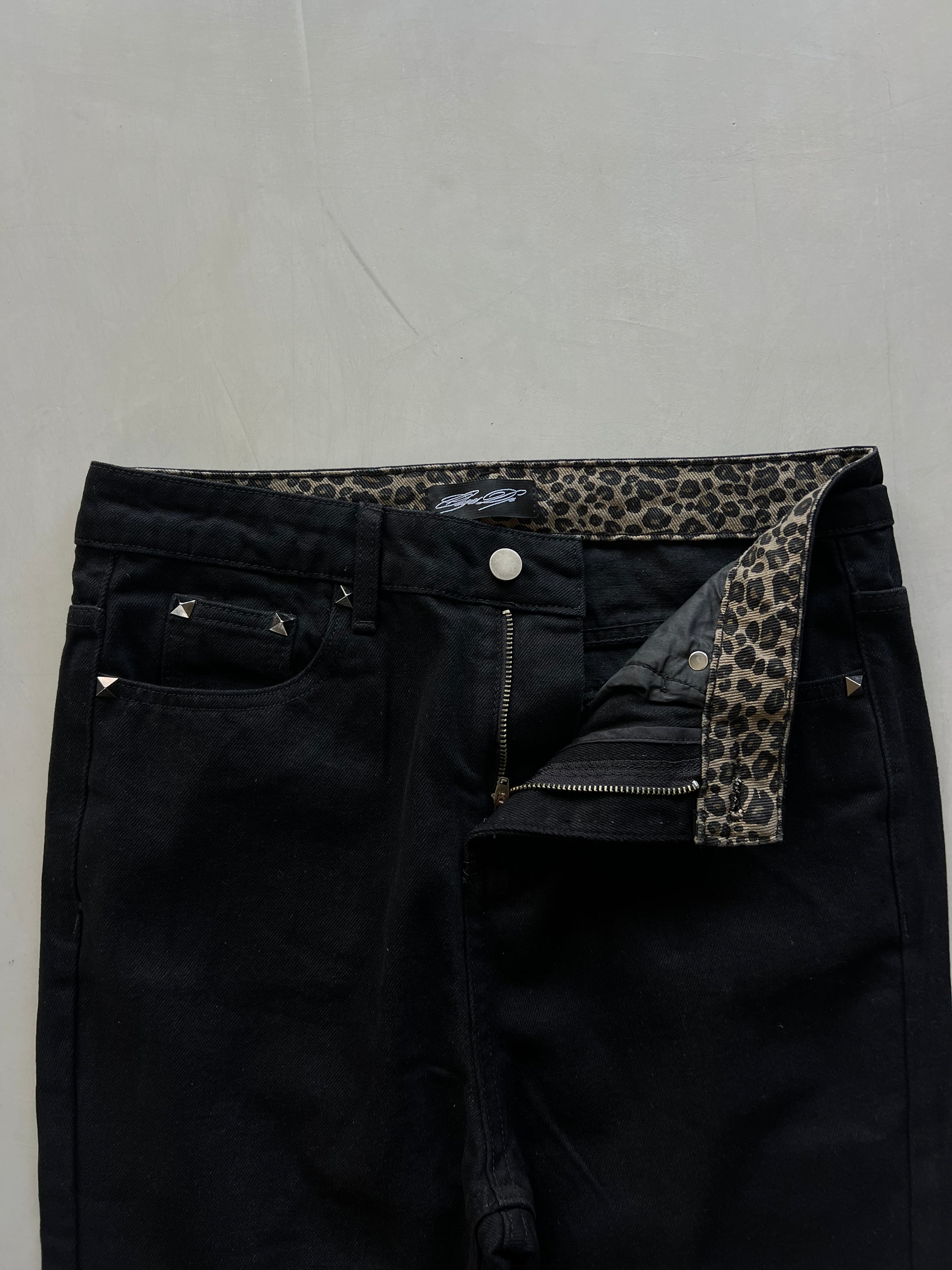 "Animal" Flared Pants.