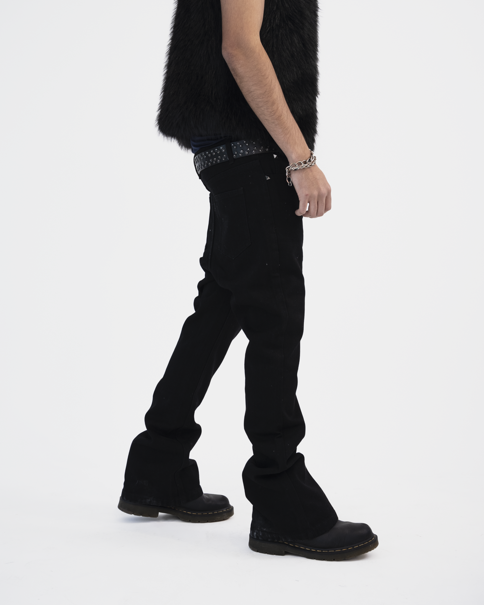 "Animal" Flared Pants.